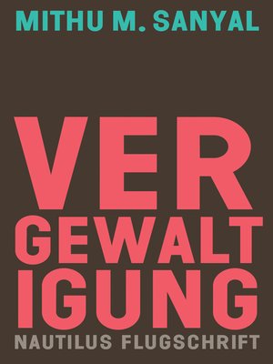 cover image of Vergewaltigung